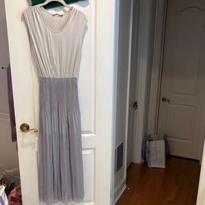 NWT Finn & clover Light Gray Maxi Dress